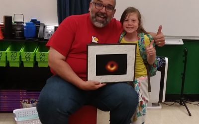 Oregon Teacher of the Year cites Black Hole Image as inspiration
